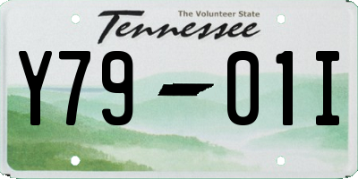 TN license plate Y7901I