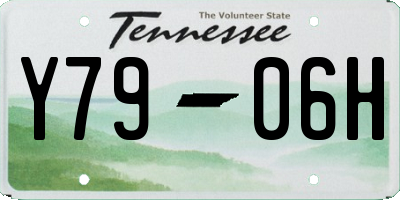 TN license plate Y7906H