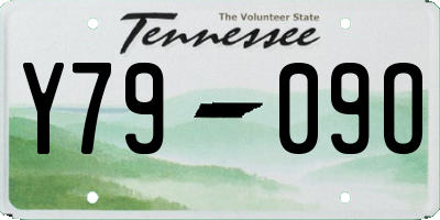 TN license plate Y7909O