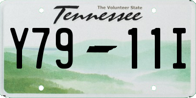TN license plate Y7911I