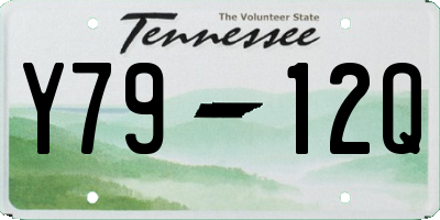 TN license plate Y7912Q