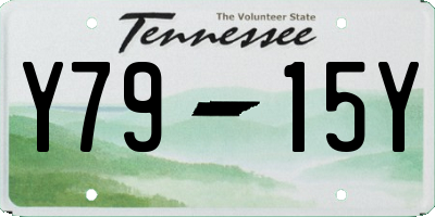 TN license plate Y7915Y