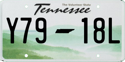 TN license plate Y7918L
