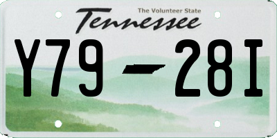 TN license plate Y7928I