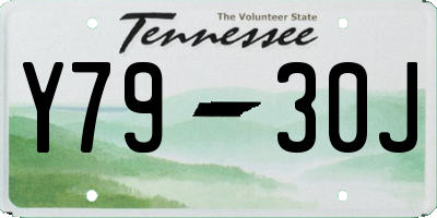 TN license plate Y7930J