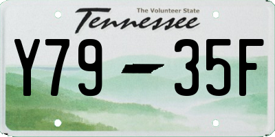 TN license plate Y7935F