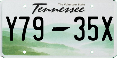 TN license plate Y7935X