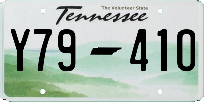 TN license plate Y7941O