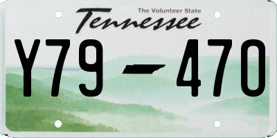 TN license plate Y7947O
