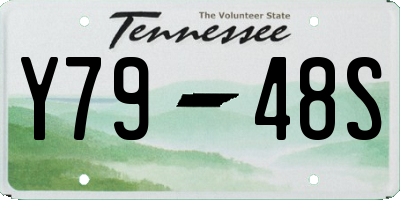TN license plate Y7948S