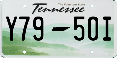 TN license plate Y7950I