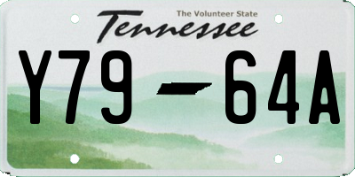 TN license plate Y7964A