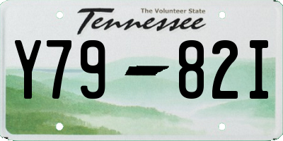 TN license plate Y7982I