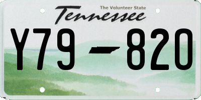 TN license plate Y7982O