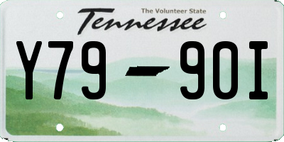 TN license plate Y7990I