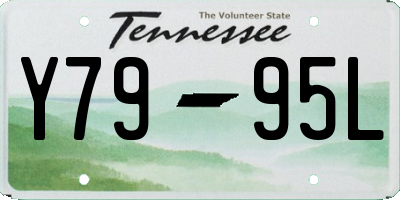 TN license plate Y7995L