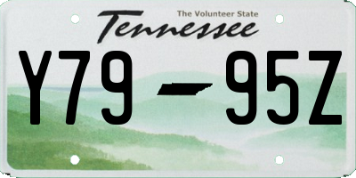 TN license plate Y7995Z