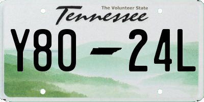 TN license plate Y8024L