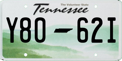 TN license plate Y8062I