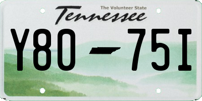 TN license plate Y8075I