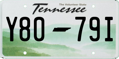 TN license plate Y8079I