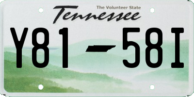 TN license plate Y8158I