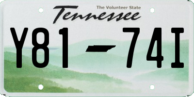 TN license plate Y8174I