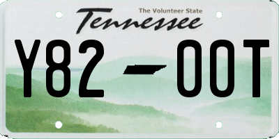 TN license plate Y8200T