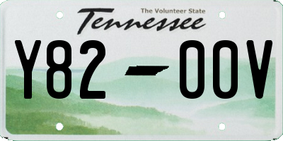 TN license plate Y8200V