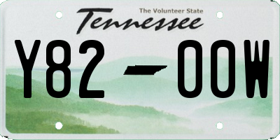 TN license plate Y8200W