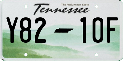 TN license plate Y8210F