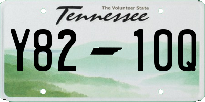 TN license plate Y8210Q