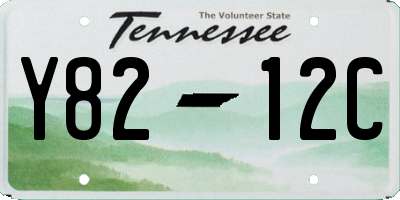 TN license plate Y8212C