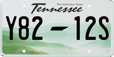 TN license plate Y8212S