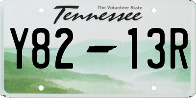 TN license plate Y8213R