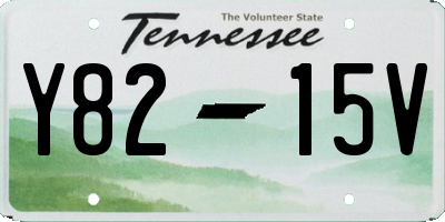 TN license plate Y8215V