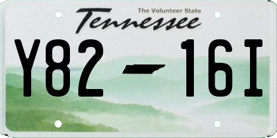 TN license plate Y8216I