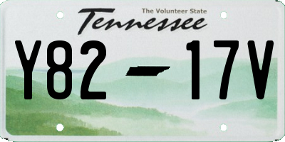 TN license plate Y8217V