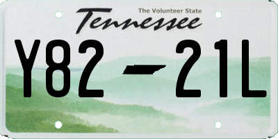 TN license plate Y8221L