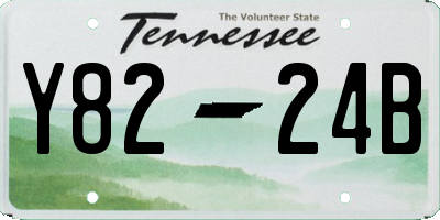 TN license plate Y8224B