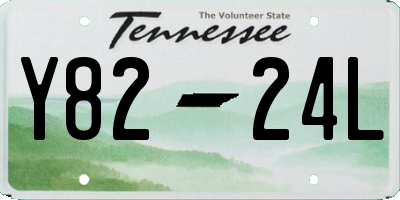 TN license plate Y8224L
