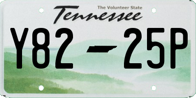 TN license plate Y8225P