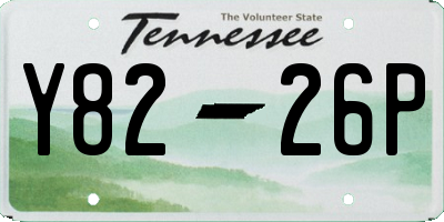 TN license plate Y8226P