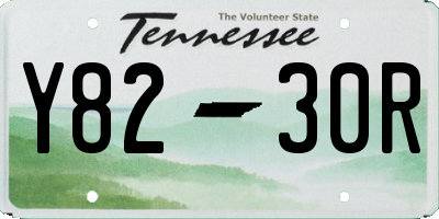 TN license plate Y8230R