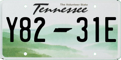 TN license plate Y8231E