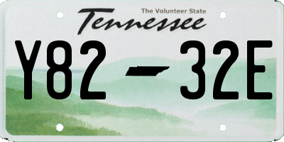 TN license plate Y8232E
