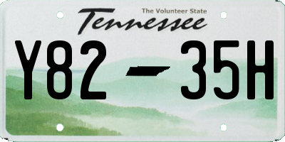 TN license plate Y8235H