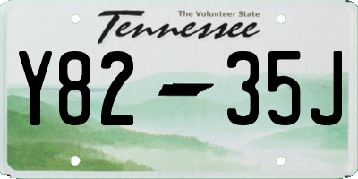 TN license plate Y8235J