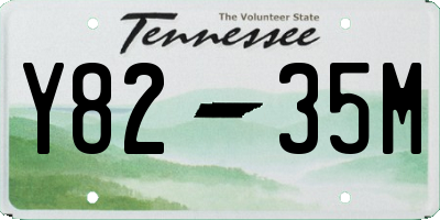 TN license plate Y8235M
