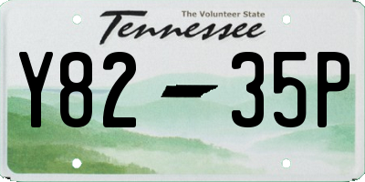 TN license plate Y8235P